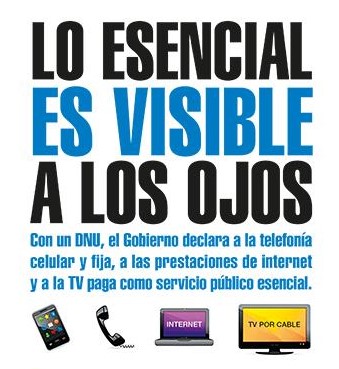 Proyecto de Ley para declarar a Internet como servicio publico esencial – Adrián Maglieri