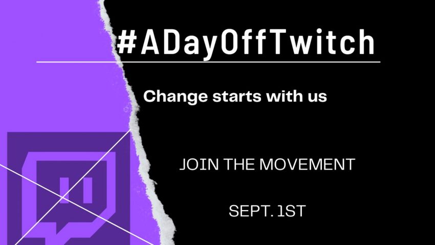 Se organizaron para protestar en #ADayOffTwitch, contra comentarios de odio y acoso en la plataforma. Melanie Suarez